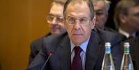 Sergey Lavrov representa a Rússia na conferência de Genebra  Foto: AP