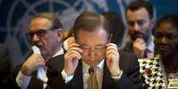 Ban Ki-moon, secretário-geral da ONU, abriu a reunião e, Genebra que busca uma solução para a guerra na Síria  Foto: AP