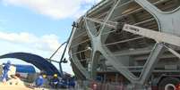 Estádio de Manaus ainda não foi entregue  Foto: BBC News Brasil