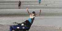 <p>Justin Bieber foi fotografado recentemente em uma praia no Panamá</p>  Foto: Reuters