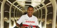 <p>Pabon disputará vaga no setor ofensivo do São Paulo</p>  Foto: Rubens Chiri/Site oficial do São Paulo / Divulgação