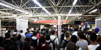 Passageiros enfrentaram  dificuldades para entrar na estação Carrão do Metrô  Foto: Evaldo Fortunato / Futura Press