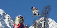 <p>Após realizar treinos nesta quarta-feira no circuito feito para o slopestyle, Shaun White resolveu desistir da prova por conta dos riscos de lesão</p>  Foto: Getty Images 