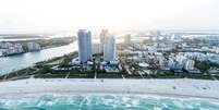 <p>Miami, que faz parte do Triangulo das Bermudas, é uma parada obrigatória para curtir praia e um dia de compras e usada como exemplo na simulação</p>  Foto: Shutterstock