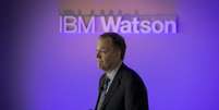 Rhodin, o novo chefe do IBM Watson Group, fala durante um evento da IBM Watson em Manhattan, Nova York. A IBM começou a implantar seu sistema de supercomputador Watson na África nesta quinta-feira, dizendo que ele ajudará a lidar com obstáculos continentais de desenvolvimento tão diversos quanto diagnósticos médicos, coleta de dados econômicos e pesquisa de comércio eletrônico. 09/01/2014  Foto: Brendan McDermid / Reuters