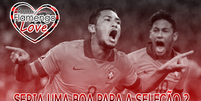 Torcedor do Flamengo já coloca Hernane na Seleção; e no lugar de Fred  Foto: Facebook / Reprodução