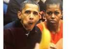 <p>Irina Rodnina foi acusada de racismo por conta de imagem com o casal Obama e uma banana</p>  Foto: Twitter / Reprodução