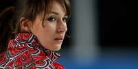 <p>Anna Sidorova, do curling, é uma das atletas russas que posaram para fotos sensuais em Sochi</p>  Foto: Getty Images 