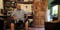 <p>O presidente do Uruguai, Jos&eacute; Mujica, em sua casa nos arredores de Montevid&eacute;u</p>  Foto: Andres Stapff / Reuters