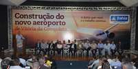 Cerimônia de assinatura da ordem de serviço aconteceu em Vitória da Conquista  Foto: Anderson Oliveira / vc repórter