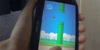 Cena de Flappy Bird para PS Vita  Foto: Reprodução