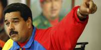 Nicolás Maduro durante transmissão de pronunciamento na TV  Foto: Reuters