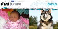 Eliza-Mae Mullane, de seis dias, pode ter sido morta pelo cachorro da família  Foto: Reprodução