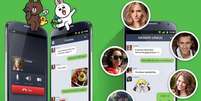 Line - O app é o maior competidor do WhatsApp, e além de permitir o envio de mensagens de texto, imagens, vídeo e áudio, também possibilita fazer ligações ou videoconferências pela internet. Com 350 milhões de usuários no mundo, o Line é compatível com computadores Windows, OS X e celulares iPhone, Android, BlackBerry, Windows Phone, Nokia Asha e Firefox OS.  Foto: Reprodução