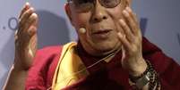 O Dalai Lama durante evento em Washington, nesta quinta-feira, 20  Foto: Reuters