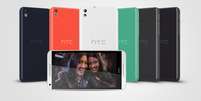 Novos smartphones da HTC vem com seis opções de cores   Foto: Divulgação