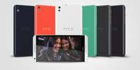 Novos smartphones da HTC vem com seis opções de cores   Foto: Divulgação
