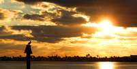 Mallory Square é o point de Key West para assistir ao pôr do sol  Foto: Shutterstock