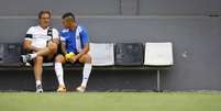 <p>Volante quer o time na briga pelo t&iacute;tulo do Brasileiro</p>  Foto: Ricardo Saibun / Divulgação Santos FC