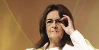 <p>A presidente da Petrobras, Maria das Gra&ccedil;as Foster, fala para o p&uacute;blico durante uma confer&ecirc;ncia em S&atilde;o Paulo</p>  Foto: Nacho Doce / Reuters