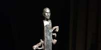 Estátua de Steve Jobs é obra do artista sérvio Dragan Radenovic.  Foto: Dragan Radenovic
