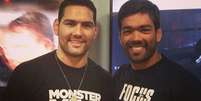 Lyoto e Weidman v&atilde;o se enfrentar em 24 de maio  Foto: Instagram/ lyotomachidafw / Reprodu&ccedil;&atilde;o