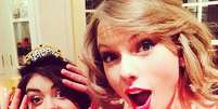 Taylor Swift mostra que o cabelo médio pode ser muito sofisticado   Foto: Reprodução / Instagram