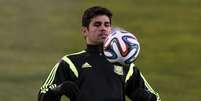 <p>Diego Costa fará sua estreia pela Espanha contra a Itália</p>  Foto: Reuters