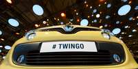 A Renault apresentou oficialmente nesta terça-feira o novo Twingo  Foto: AFP