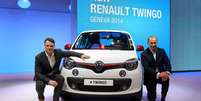 <p>Renault apresentou nesta terça-feira o novo Twingo, em Genebra</p>  Foto: AFP