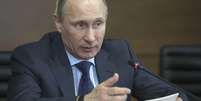 <p>O presidente russo Vladimir Putin afirmou nesta terça-feira que Moscou usará a força apenas como último recurso</p>  Foto: Reuters