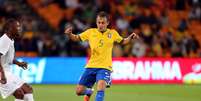 <p>Rafinha foi titular da Sele&ccedil;&atilde;o contra a &Aacute;frica do Sul</p>  Foto: Jefferson Bernardes / Vipcomm