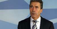 O secretário-geral da Otan, Anders Fogh Rasmussen, comunicou que nenhuma reunião civil ou militar com a Rússia acontecerá por enquanto  Foto: Reuters