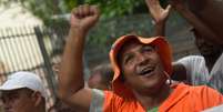 <p>Garis participam de protesto pelas ruas do Rio de Janeiro no início de 2014</p>  Foto: Mauro Pimentel / Terra