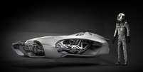 A alemã Edag, empresa que desenvolve produtos para o setor automotivo, apresentou durante o Salão de Genebra o Edag Genesis, carro com estrutura futurista baseado em um casco de tartaruga  Foto: Divulgação
