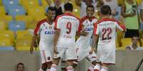 <p>Flamengo foi campe&atilde;o da&nbsp;Ta&ccedil;a Guanabara, mas n&atilde;o ficou com o trofeu, o que incomodou a diretoria</p>  Foto: Alexandre Loureiro / Agência Lance