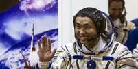 O astronauta Koichi Wakata &eacute; o primeiro japon&ecirc;s a comandar a Esta&ccedil;&atilde;o Espacial Internacional  Foto: Shamil Zhumatov / Reuters