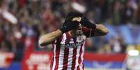 <p>Diego Costa fez um gol relâmpago para o Atlético</p>  Foto: EFE