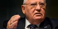 O ex-presidente soviético Mikhail Gorbatchev se recusou nesta sexta-feira a defender a "reunificação" da Rússia com a Crimeia  Foto: AFP