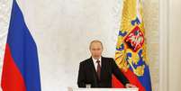<p>Putin falou nesta terça-feira em Moscou que a "Crimeia sempre foi e seguirá sendo parte da Rússia"</p>  Foto: Reuters