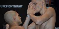 <p>Will Chope (d) teve a luta com Diego Brandão cancelada</p>  Foto: i9/UFC / Divulgação
