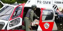 Os exercícios, que contaram com cerca de 120 policiais, foram realizados no Hotel Transamérica, em Santo Amaro, zona sul da capital  Foto: Dario Oliveira / Futura Press