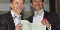 <p>Dezenove dos 50 estados dos Estados Unidos, al&eacute;m da capital, j&aacute; haviam reconhecido o casamento gay</p>  Foto: EFE