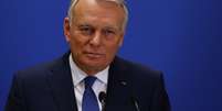 <p>Jean-Marc Ayrault, premi&ecirc; da Fran&ccedil;a, discursa ap&oacute;s os resultados do segundo turno&nbsp;das elei&ccedil;&otilde;es municipais francesas, neste domingo, 30 de mar&ccedil;o</p>  Foto: AFP