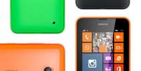 <p>Nokia Lumia 635 &eacute; um dos modelos com o Windows Phone 8.1</p>  Foto: Divulgação