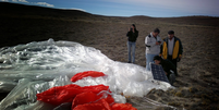 <p>Google Loon em seu lugar de pouso na Argentina</p>  Foto: Google Loon / Divulgação