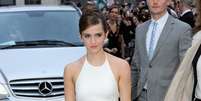 Emma Watson ao chegar na première de 'Noé' em Londres  Foto: Getty Images 