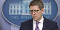 <p>Secret&aacute;rio de imprensa da Casa Branca, Jay Carney, disse em entrevista coletiva em 3 de mar&ccedil;o que n&atilde;o tinha conhecimento que funcion&aacute;rios da Casa Branca estavam cientes do programa&nbsp;instalado em Cuba, mas garantiu que Obama apoia a expans&atilde;o da&nbsp;comunica&ccedil;&atilde;o&nbsp;na ilha</p>  Foto: AP