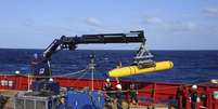 <p>O minissubmarino Bluefin-21 completou esta manhã sua sétima missão, que se centrou em um raio de dez quilômetros quadrados onde se detectou um sinal acústico que supostamente procede de uma das caixas-pretas do aparelho, apontou em comunicado o Centro de Coordenação de Agências Conjuntas</p>  Foto: U / Reuters