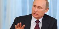 <p>De acordo com Vladimir Putin, a pesquisa realizada entre moradores da península apenas confirmou o que Moscou já esperava: a Crimeia desejava ser anexada à Rússia</p>  Foto: AP